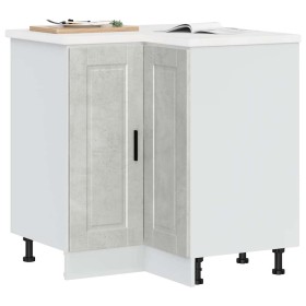 Mueble bajo esquina de cocina porto madera